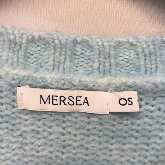 Mersea Women Pullover Sweater Knit Top One Size OS Acrylic Blend C028 -3 - Picture 6 of 15